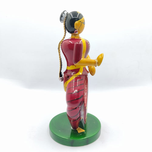 Etikoppaka Bharatanatyam Dancer Doll
